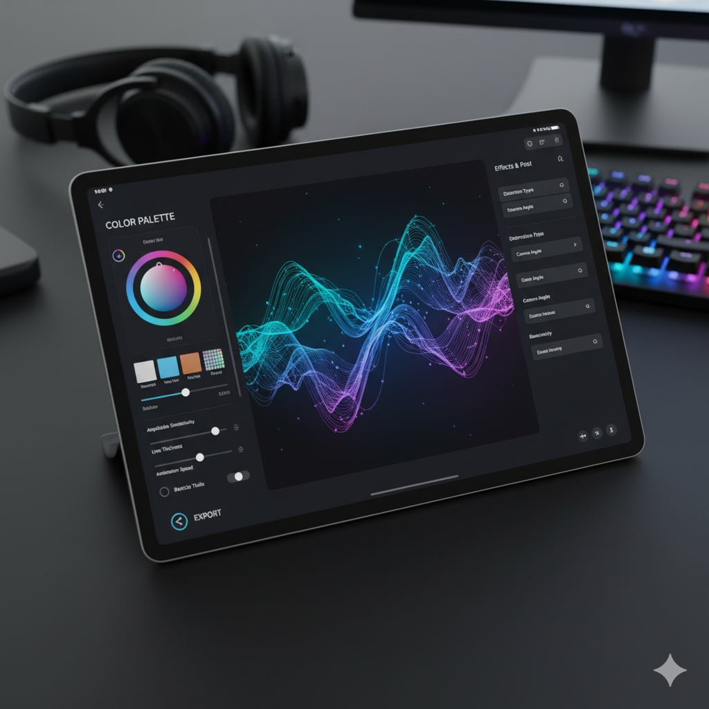 Customize Music Visualizer